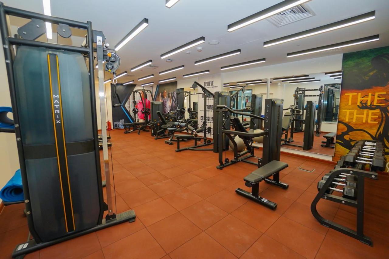 The Grand Lux Hotel Ad-Dauha Zewnętrze zdjęcie The gym at the hotel